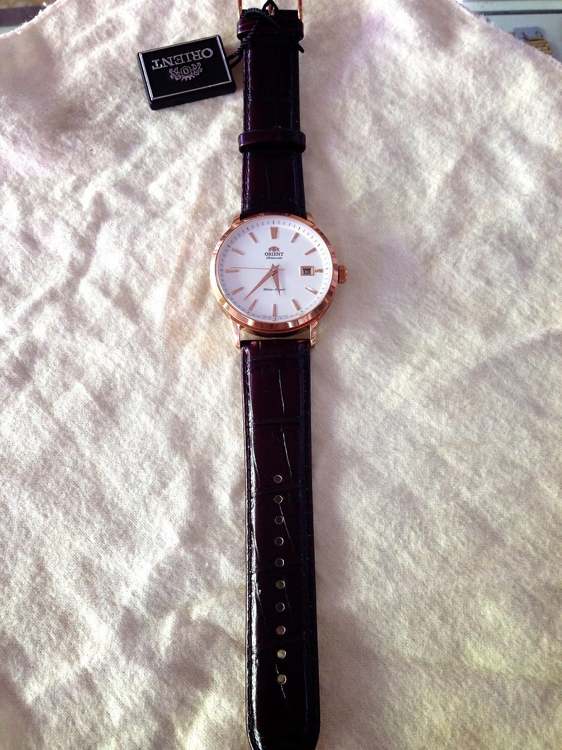 Orient pink gold Automatic รูปที่ 4