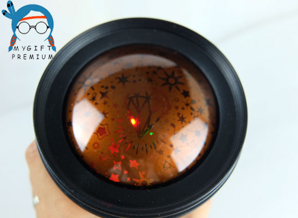 นาฬิกาดิจิตอล #นาฬิกาตั้งปลุก #นาฬิกาเลนส์กล้องส่องเพดาน (Camera Lens Alarm Clock) รูปที่ 5