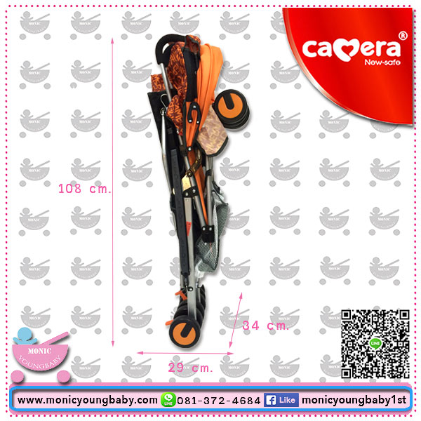 รถเข็นเด็กแฝดcamera รถแฝดคาเมร่า รถเข็นแฝดcamerababy สินค้ารับประกันจากบริษัท 2 ปีเต็ม รูปที่ 6