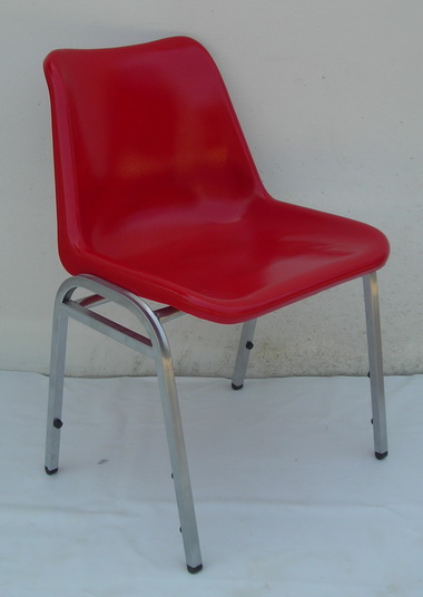 เก้าอี้โพลี เก้าอี้อาหาร เก้าอี้ศูนย์อาหาร รุ่น CP-02-A ราคา 380 บาท สอบถามโทร 099-326-0005 รูปที่ 1