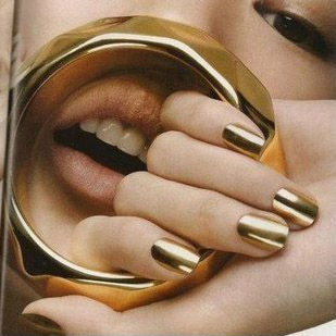 Metallic False Nails เล็บปลอมสีเมทัลลิค สุดฮิต รูปที่ 6