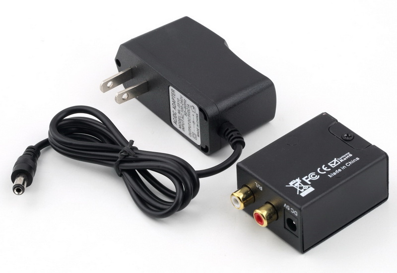 เครื่องแปลงสัญญาณOptical SPDIF/Coaxial Digital to RCA L/R T5 รูปที่ 2