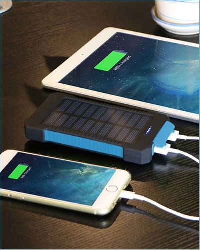 Solar Light & Power Bank (แบตสำรองมือถือโซล่า 10000 mAh) รูปที่ 5
