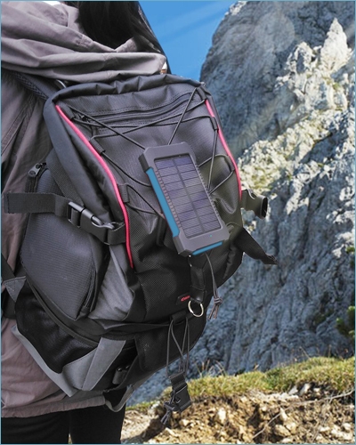 Solar Light & Power Bank (แบตสำรองมือถือโซล่า 10000 mAh) รูปที่ 4
