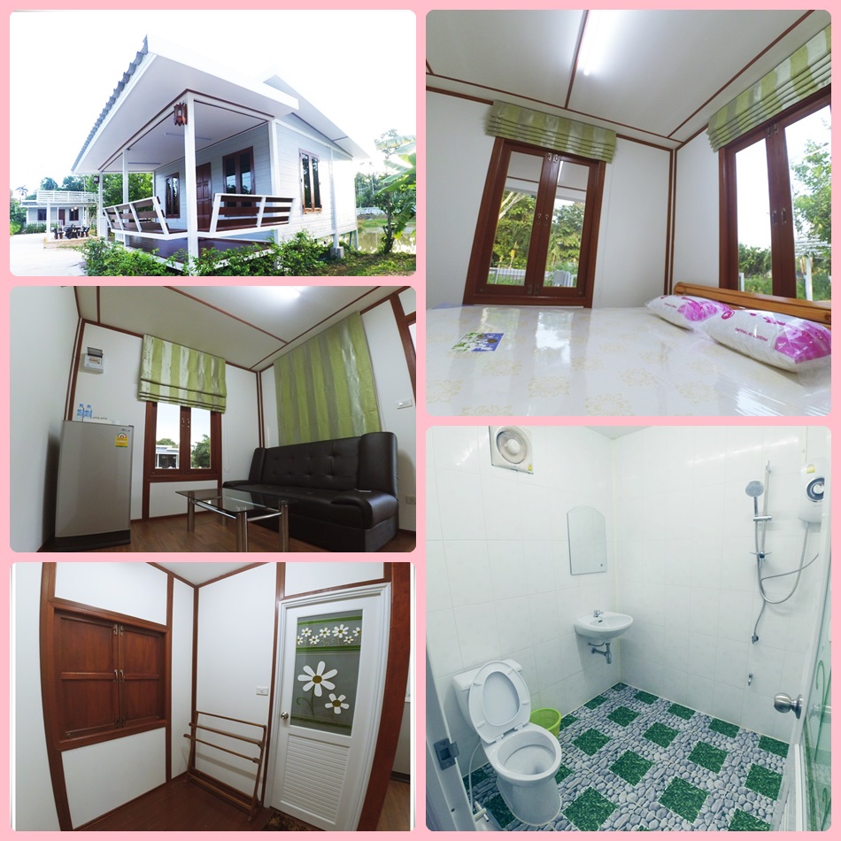 ในสวนรีสอร์ท ระยอง ห้องพัก บ้านพัก ต่างอากาศ เป็นหลัง พร้อมบริการ *LED TV * สัญญาณดาวเทียม *Wifi  * ตู้เย็น * เครื่องปรับน้ำอุ่น * เครื่องปรับอากาศเย็นจับใจ รูปที่ 3