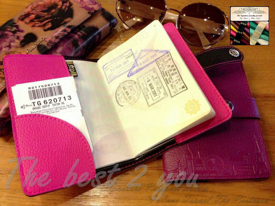 กระเป๋าใส่พาสปอร์ต (Passport Holder) แถมพร็อพ รูปที่ 1