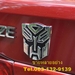 รูปย่อ สติ๊กเกอร์โลโก้ทรานฟอร์เมอร์ 3D Sticker Transformers Autobot & Decepticon รูปที่3