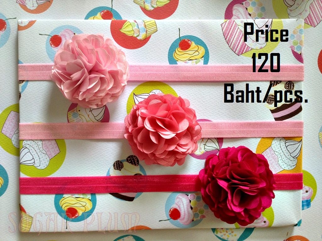 50 บาททุกแบบ Baby Headband เฮดแบนด์ ผ้าคาดผมเด็ก รูปที่ 9