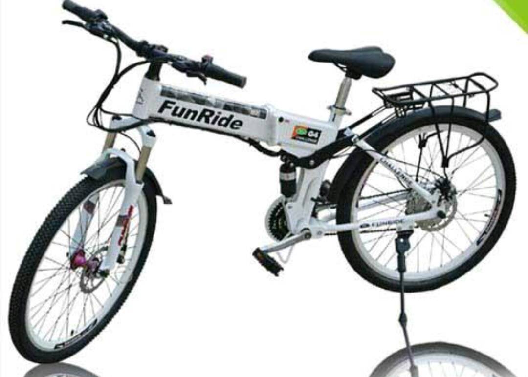 จักรยานเสือภูเขาไฟฟ้าพับได้ Funride รุ่น G4 รูปที่ 1