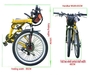 รูปย่อ จักรยานเสือภูเขาไฟฟ้า-พับได้ Shuangye รุ่น A9 รูปที่2