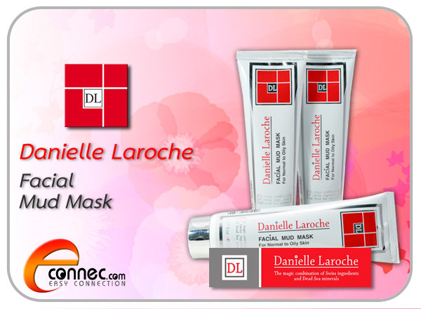 มาร์คพอกหน้าโคลนเดดซี Facial Mud Mask จาก Danielle Laroche by econnec.com รูปที่ 1