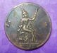 รูปย่อ เหรียญทองแดง ร.๕ จุลศักราช ๑๒๔๘ มีน้อย หายาก รูปที่3