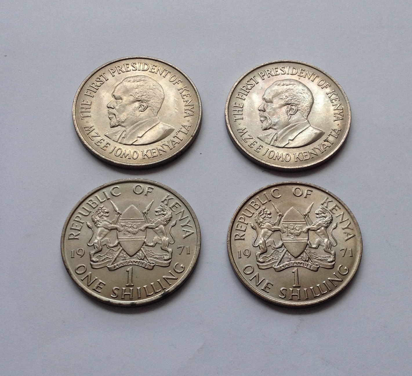 ธนบัตรเก่า ประเทศ Kenya ปี 1972 สภาพใหม่ ไม่ผ่านการใช้ รูปที่ 5