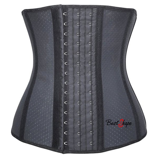 คอร์เซ็ต Latex Waist Training Cincher รุ่นตะข่าย ตะขอหน้าปรับ 3 ระดับ รูปที่ 1