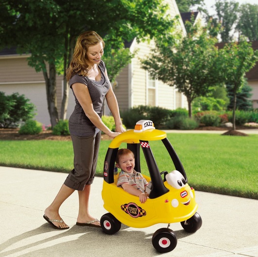 รถขาไถ Little Tikes Cozy Coupe Cab (รุ่น Taxi) พร้อมส่ง รูปที่ 2