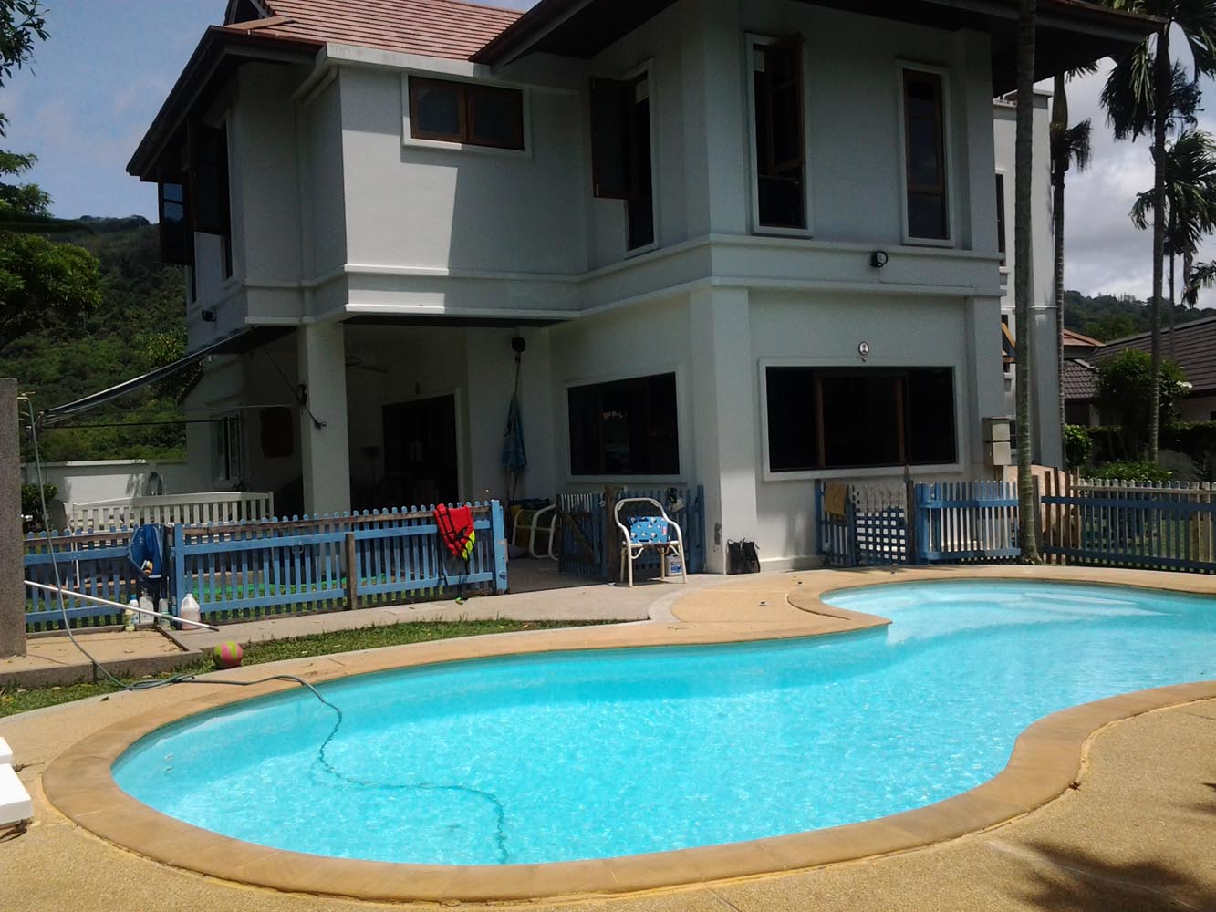 pool house fully furnished 3 bedroom  available for sale and for rent Chalong phuket Thailand รูปที่ 1