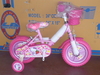 รูปย่อ 12 นิ้ว Hello Kitty ยางตัน สีชมพู จักรยานเด็กสุดน่ารักจาก LA รูปที่1
