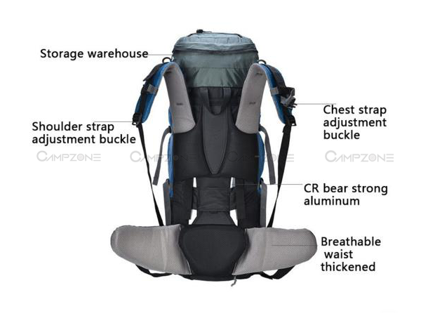 กระเป๋าเป้ CREEPER BACKPACK ขนาด60ลิตร รูปที่ 2