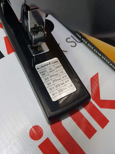 แม๊กซ์เย็บกระดาษ Heavy Duty Stapler Lyk 2066 Blank รูปที่ 3