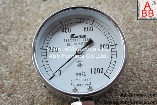 Kusaba   1000mmAq  Pressure Gauge  อุปกรณ์วัดแรงดัน รูปที่ 1