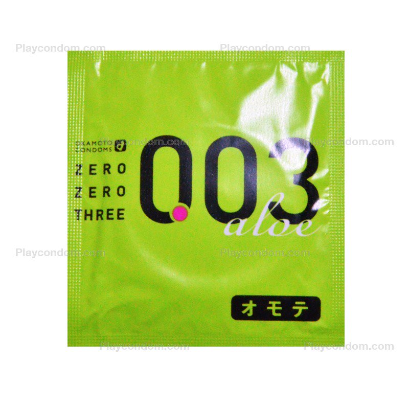 ถุงยางอนามัย Okamoto 003 Aloe รูปที่ 5