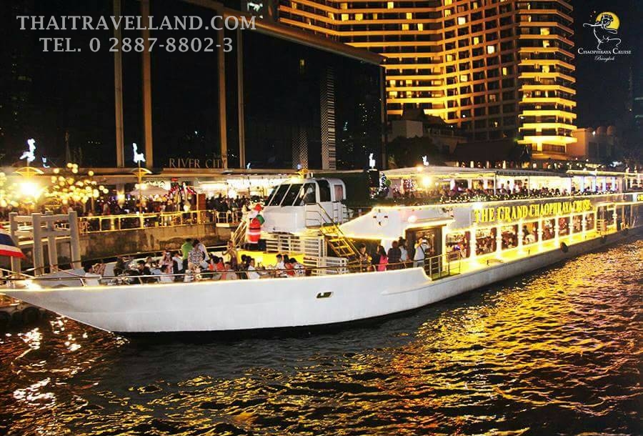 บริการรับจองบัตร ล่องเรือดินเนอร์ แม่น้ำเจ้าพระยา เรือเจ้าพระยาครุยส์ Chao phraya Cruise รูปที่ 1