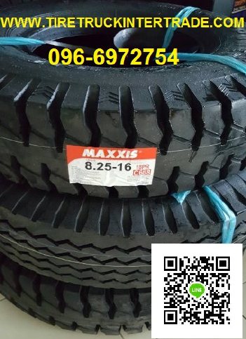 ศูนย์บริการขายยางรถบรรทุก ยางผ้าใบ ยางเรเดียล MAXXIS 8.25-16 0830938048 รูปที่ 1