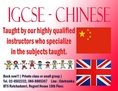 IGCSE, IGCSE Chinese, ติวIGCSE Chinese, เรียนChinese