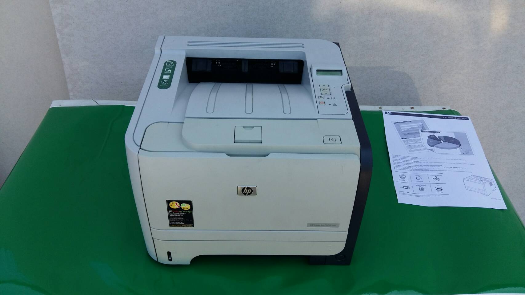 HP Laserjet P2055dn มือสอง อุปกรณ์ครบ พร้อมใช้ประกัน 3 เดือน รูปที่ 1