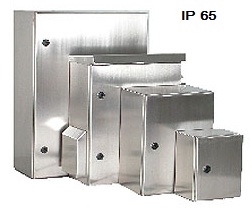 IP65 (IEC 529) WALL MOUNTING STAINLESS STEEL ENCLOSURES รูปที่ 1