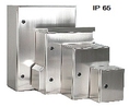 IP65 (IEC 529) WALL MOUNTING STAINLESS STEEL ENCLOSURES