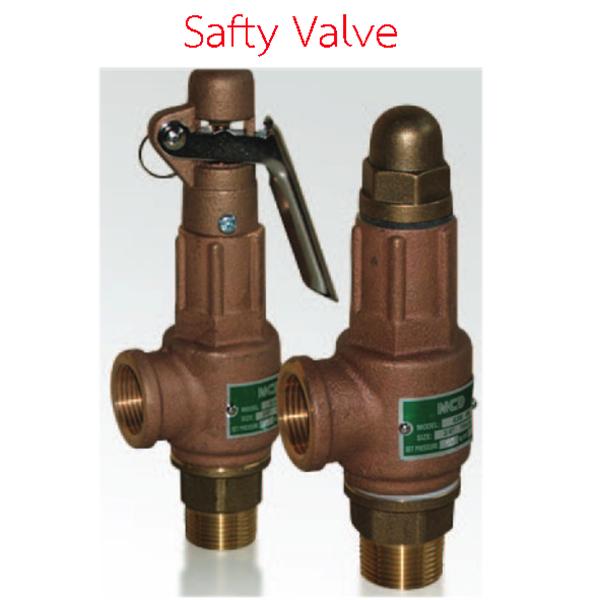 Safty relief valve หรือ Check Valve Brass and stanless NCD Thai รูปที่ 1