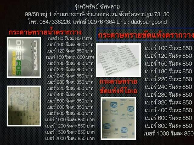 จำหน่ายเครื่องจักร อุปกรณ์และวัสดุสิ้นเปลืองสำหรับโรงงานอุตสาหกรรม ราคาถูก รูปที่ 6