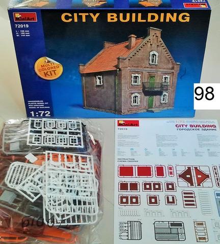 ชุดโมเดล เมืองจำลอง Diorama Miniart Italeri พลาสติก สมจริง European City Building บ้านทรงยุโรปจำลอง รูปที่ 5