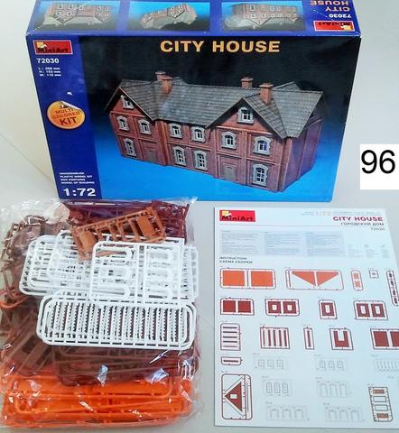 ชุดโมเดล เมืองจำลอง Diorama Miniart Italeri พลาสติก สมจริง European City Building บ้านทรงยุโรปจำลอง รูปที่ 3