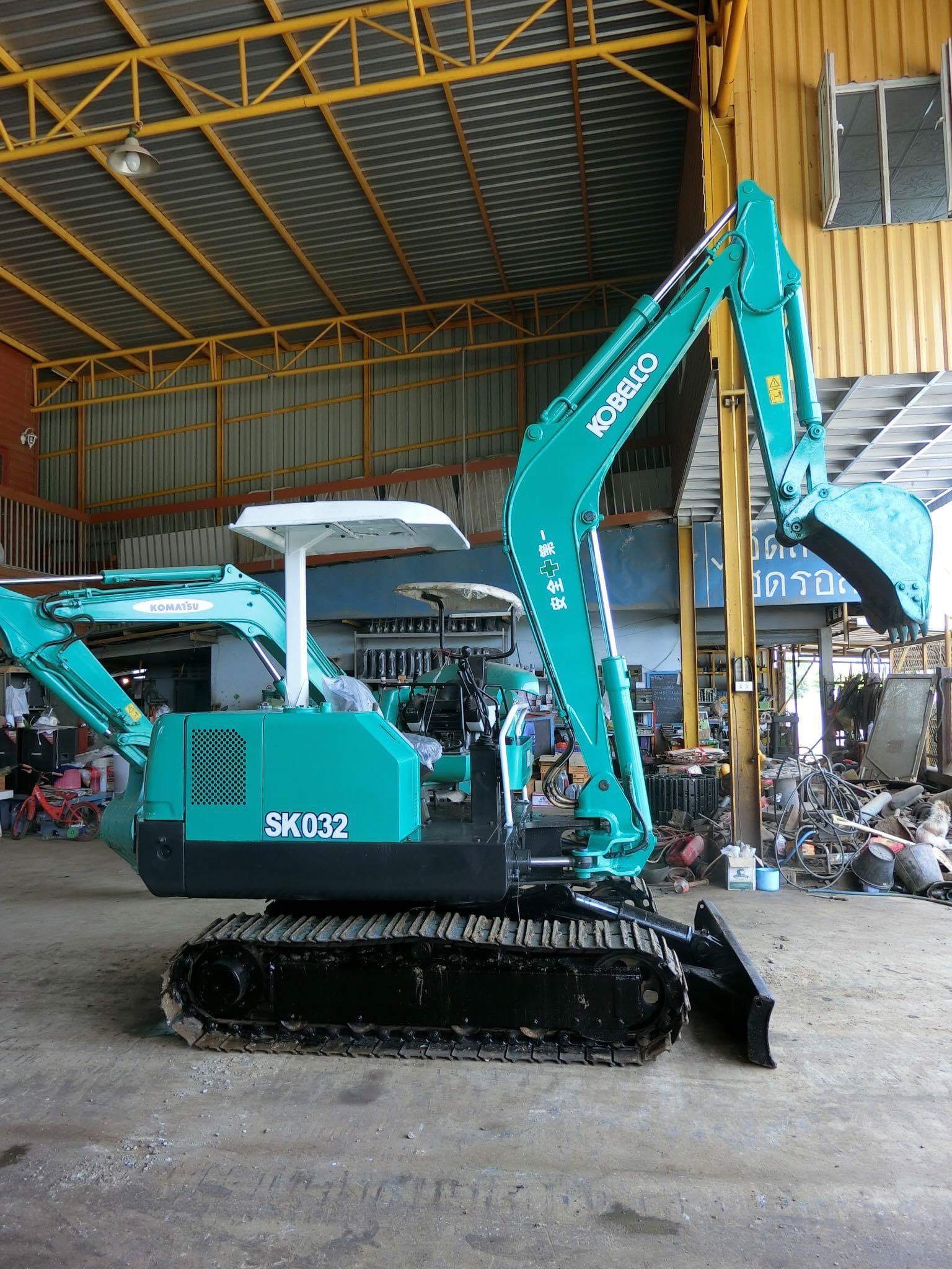 ขายด่วน KOBELCO SK032 เก่านอกญี่ปุ่นแท้ มีเอกสารใบอินวอยและใบซื้อขาย ระบบไว เครื่องสวย พร้อมทำสี รูปที่ 7