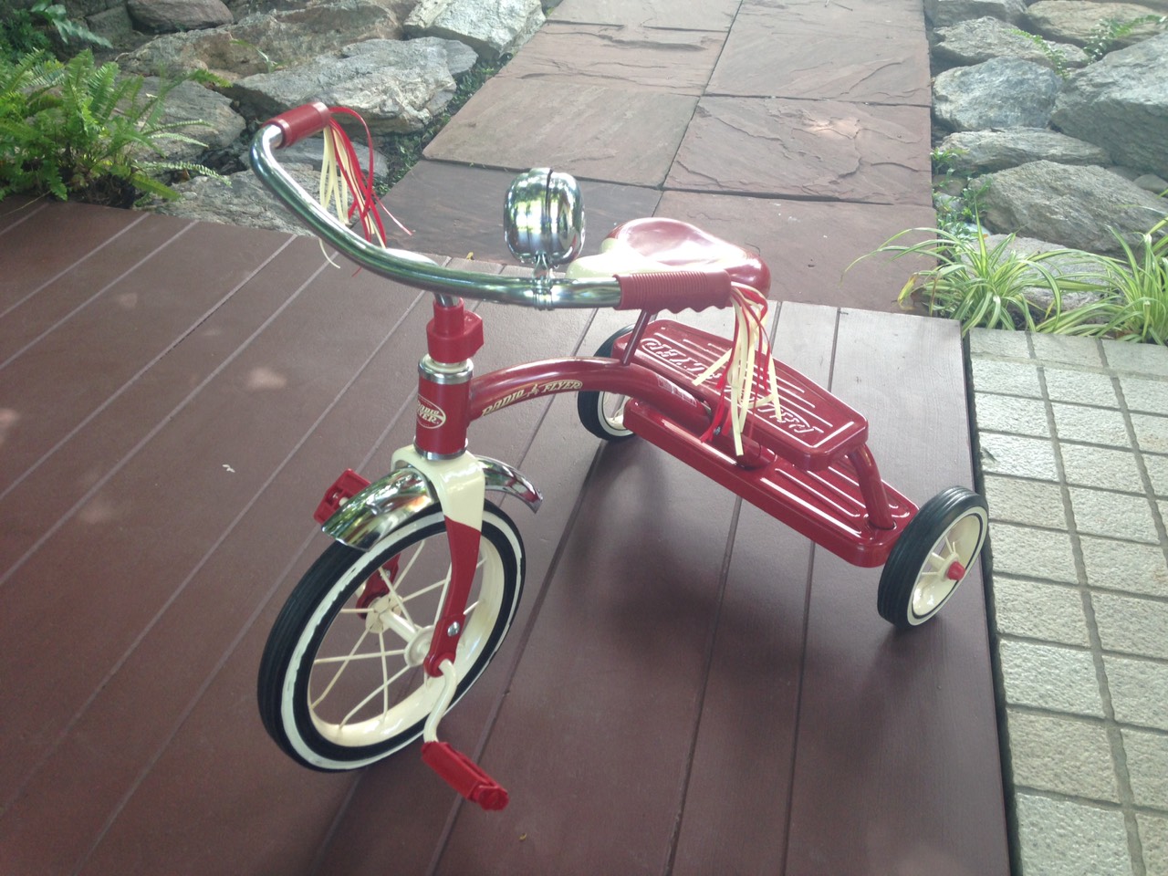 จักรยานสามล้อ Radio Flyer รุ่น Classic Dual Deck Tricycle Red ยอดฮิต  รูปที่ 1