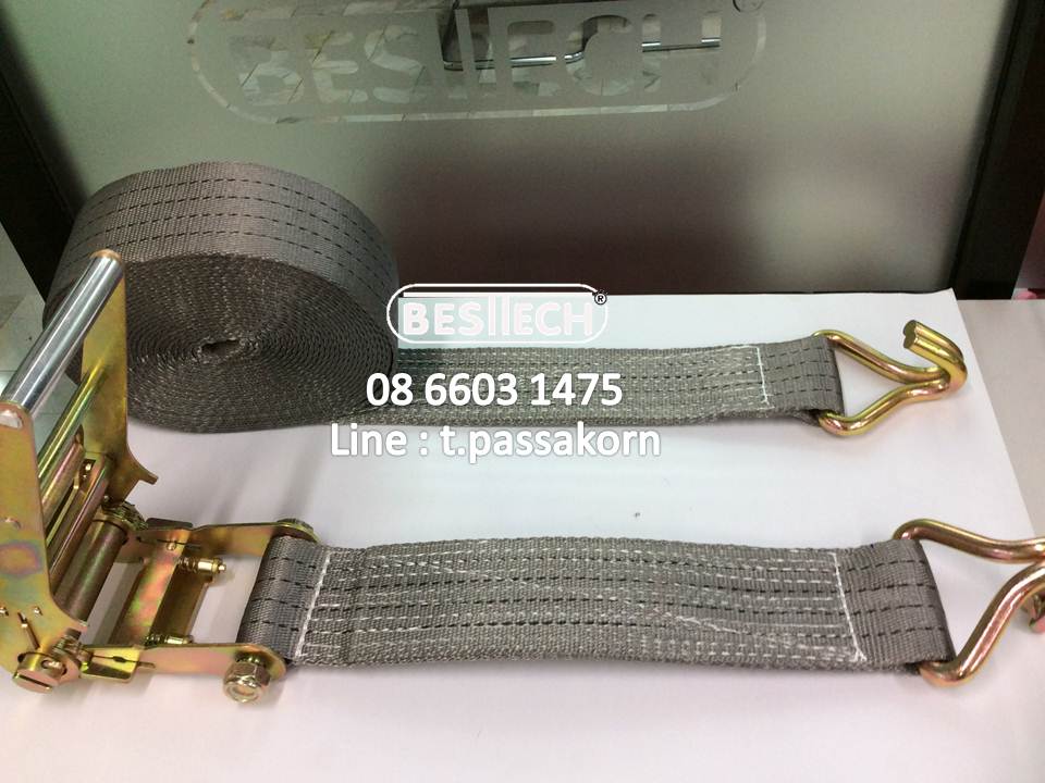 ชุดสายรัดโพลีเอสเตอร์ ขนาดรับน้ำหนัก 12 ตันกว้าง 100 มม. รูปที่ 3