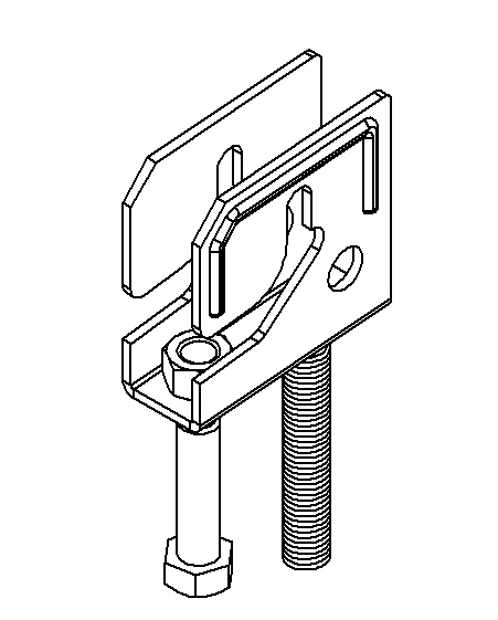 ิBEAM CLAMP - E รูปที่ 2