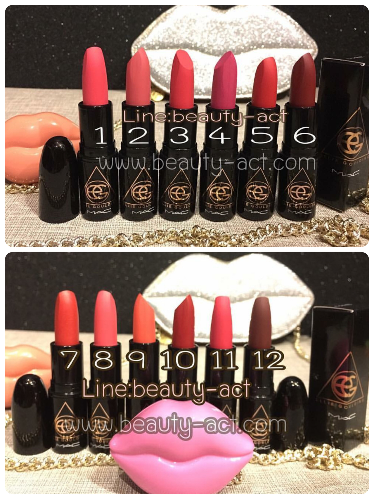 มาเเล้วๆๆลิปเเมทMac ellie goulding  ปลีก 140฿ ส่ง70฿  #lipmac #เครื่องสำอางค์ #ลิปเเมคเนื้อเเมท  #เครื่องสำอางราคาถูก #beautyact #ขายส่ง #เครื่องสำอางแบรนด์เนม #ขายลิปสติก #ขายส่งราคาถูก #ลิปแมท #เครื่องสำอาง #lipstick #ลิปแมค www.beauty-act.com 087-3376150 line: beauty-act รูปที่ 4