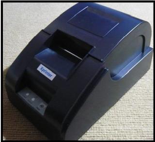 เครื่องพิมพ์ใบเสร็จ เครื่องพิมพ์สลิป เครื่องพิมพ์ใบเสร็จอย่างย่อ Xprinter XP58IIIA รูปที่ 1