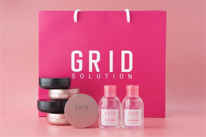 แป้ง Grid cc cushion เครื่องสำอางค์แบรนด์เนมแท้ราคาถูก คอลลาเจน อาหารเสริม ฯ รูปที่ 1