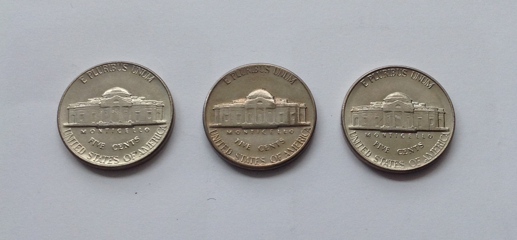ขายเหรียญเก่า US. Five cents Coins รูปที่ 3