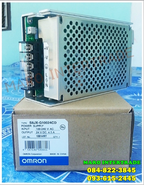 POWER SUPPLY OMRON S8JX-G10024CD รูปที่ 1