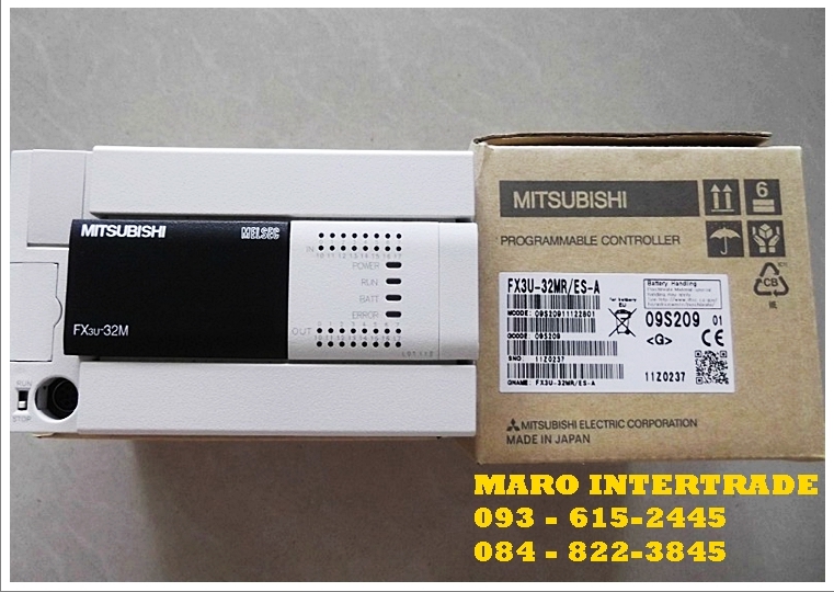 PLC MITSUBISHI FX3U-32MR/ES-A รูปที่ 1