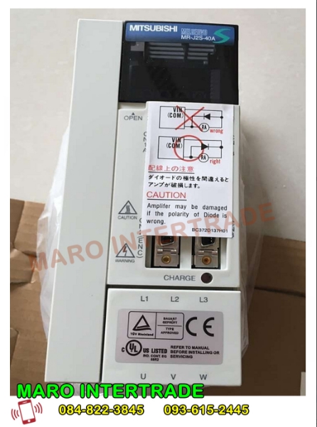 SERVO AMPLIFIER MIISUBISHI MR-J2S-40A รูปที่ 1