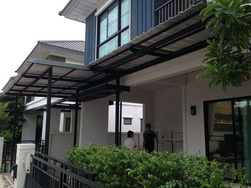 รับติดตั้งหลังคาโรงจอดรถเมทัลชีท ราคาเป็นกันเอง  รูปที่ 5