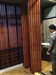 รูปย่อ งานประตูบานเฟี้ยม โครงเหล็ก อลูมีเนียมลายไม้ รูปที่3