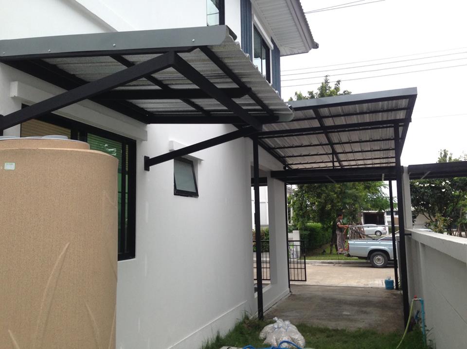 รับติดตั้งหลังคาโรงจอดรถเมทัลชีท ราคาเป็นกันเอง  รูปที่ 4