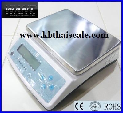 ตาชั่งดิจิตอล เครื่องชั่งดิจิตอล เครื่องชั่งแบบละเอียด WANT Digital Scale Balance Weight 10kg ความละเอียด0.1g รูปที่ 1